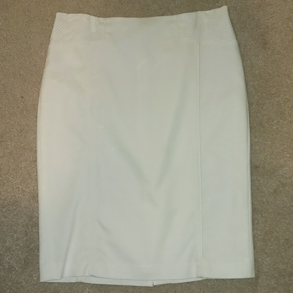 Club Monaco Off White Pencil Skirt sz 4